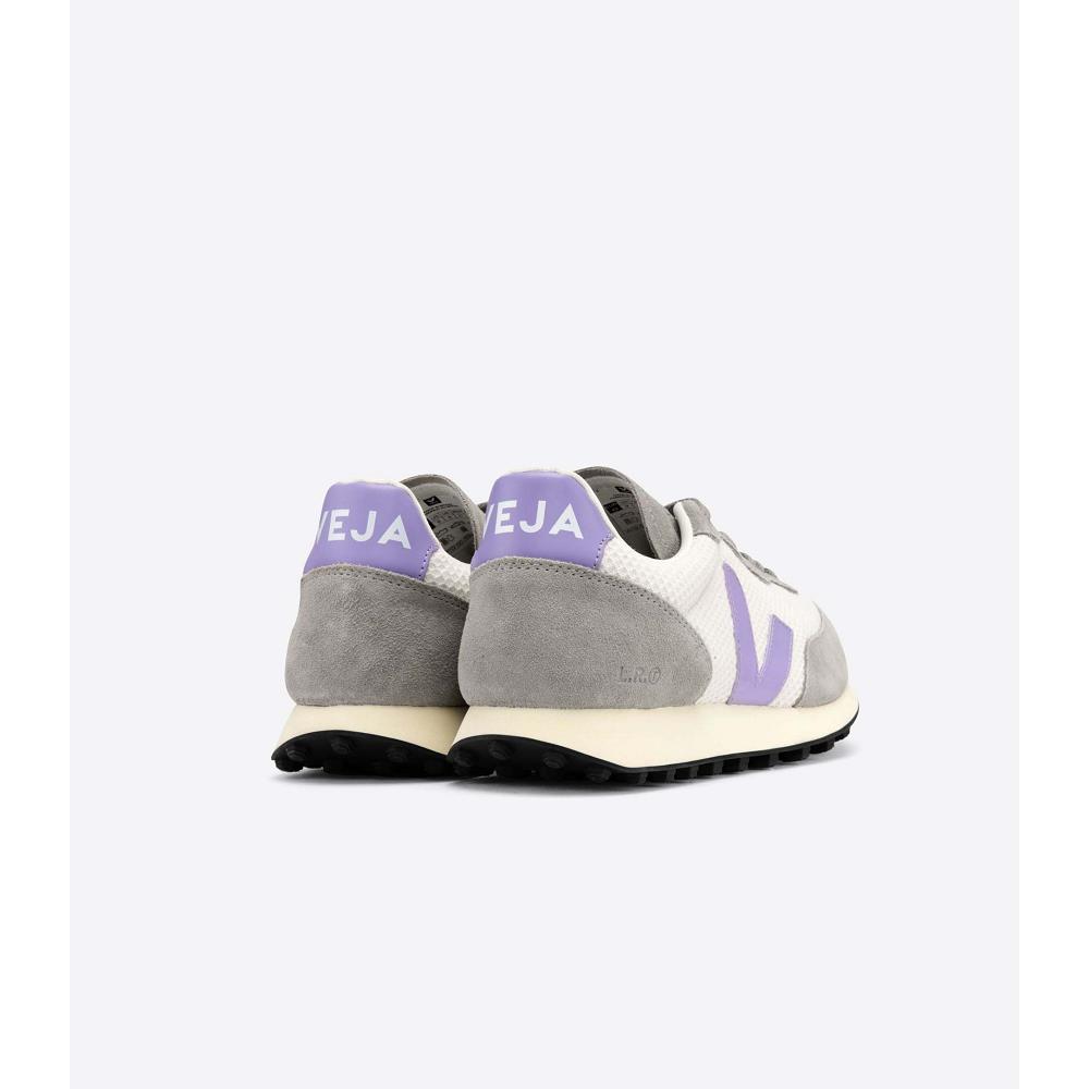 Women's Veja RIO BRANCO HEXAMESH Running Shoes Grey/Purple | SG 425RVD